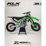 Decal 400 Micron Kawasaki KLX Gordon